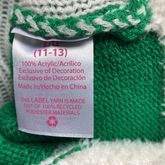 Ugly Christmas sweater hooded sz L decorated tree - Picture 5 of 5